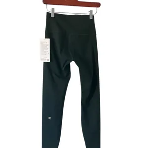 Lululemon Wunder Train High-Rise Tight 28"Rainforest Green Size 6 NWT thumbnail 5