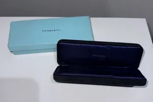 Genuine Tiffany & Co.‎ Hard Shell Eyeglass / Sunglasses Case with Outer Box R thumbnail 1