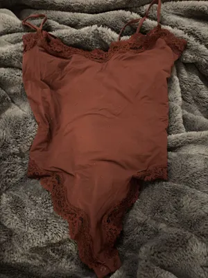 skims lace trim bodysuit  thumbnail 1