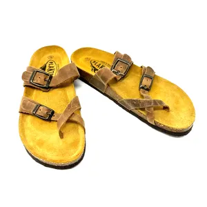 Plakton size 37 new in box Bombay sandals leather tan brown‎ thumbnail 5