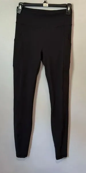 Lululemon Size 6 Full Length Pocket Leggings 31” Gorpcore Active Cozy #1000 thumbnail 1