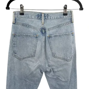 Agolde Jamie Jeans High Rise Classic Denim Shakedown Light Wash Blue Size‎ 23 thumbnail 8