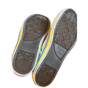 Converse Chuck Taylor All Star Ox Rainbow Stripe Canvas Sneakers thumbnail 9