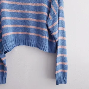 American Eagle Striped Chunky Knit Stripe Sweater thumbnail 7