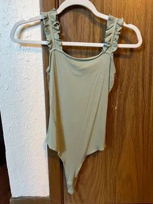 boutique sage bodysuit Green thumbnail 1