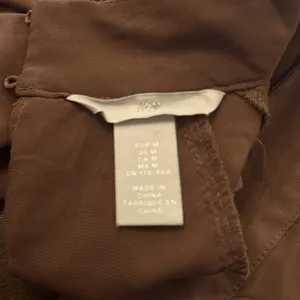 H&M Chocolate Brown dress size medium thumbnail 2