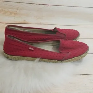 Vans KVD JUTE slip on flat shoes loafers sz 10 thumbnail 4