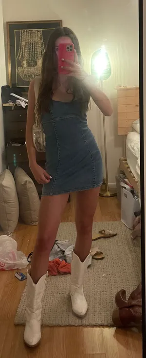 Garage Denim Dress thumbnail 1