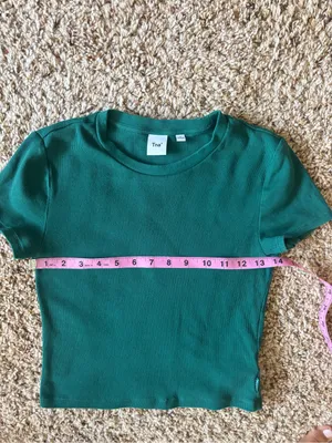 Forest Green Cropped Top Size M thumbnail 8