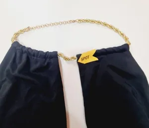 WeWoreWhat Snake Chain Necklace One Piece in Black thumbnail 10