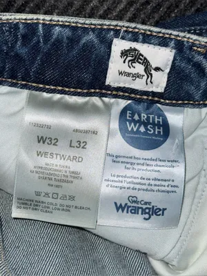 Wrangler NWOT Womens Two Tone Color Block High Rise Westward Bootcut Jeans 32x32 thumbnail 9