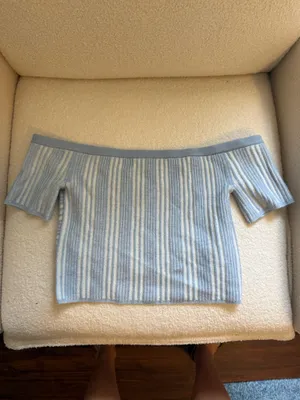Aerie Reversible Sweater Crop Top thumbnail 4
