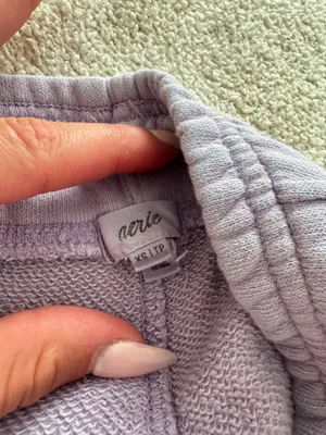 Aerie Purple Sweatshorts thumbnail 2
