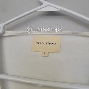Loulou Studio Seram Open-back Cotton Maxi Dress thumbnail 6