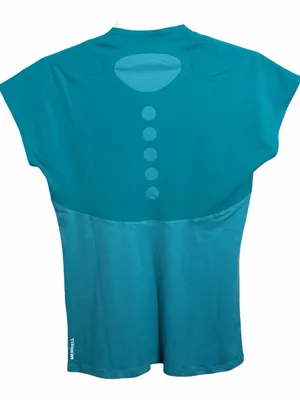 Merrell Select Wick Active Shirt Teal T-Shirt thumbnail 2