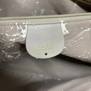 GUCCI Vintage Leather Shoulder bag Customized W/ D thumbnail 9
