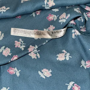 NWOT Free People Gossamer Glow Floral Print Cutout Lace Trim Nightgown Sz L thumbnail 7