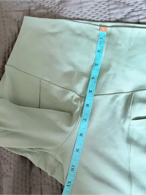 Aerie OFFLINE Real Me High Rise 7/8 Leggings Green Medium Short Inseam thumbnail 6