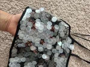 Zara sequin crop top. M thumbnail 6