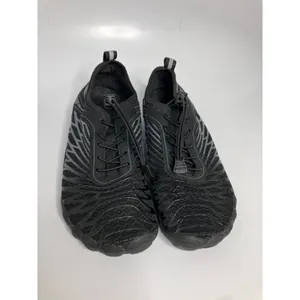Hike Barefoot Water Shoes Women 39 Black Excellent Minimalist Bungee mesh hiking thumbnail 2