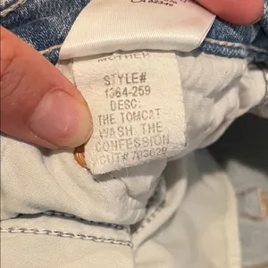 Women’s MOTHER The Tomcat Jeans Wash The Confession thumbnail 9