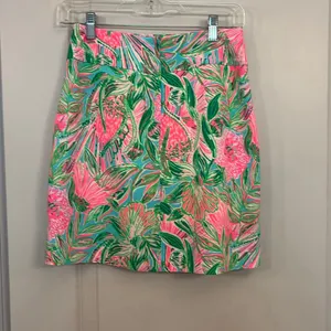 Lilly Pulitzer Jonas blue horizon, coming in hot skirt women’s size 0 thumbnail 7