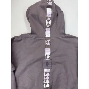 Free People Movement Snow Flow Hoodie Logo Geo Stripe Driftwood Combo XS NWT thumbnail 9