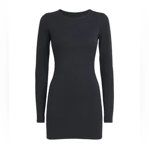 SKIMS Smooth Layers Crew-Neck Mini Dress, Size Large , $98 thumbnail 6