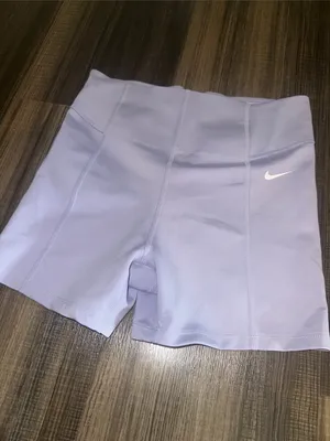 Nike Women's Light Lavender 3” Biker Shorts thumbnail 2