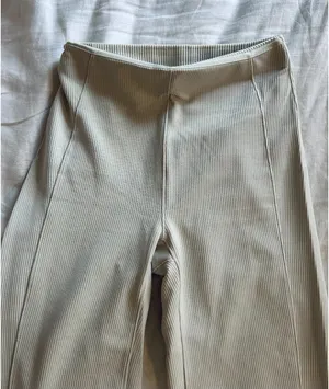 Lululemon Brushed Softstreme Ribbed Zip Flared Pant 32.5"  thumbnail 3