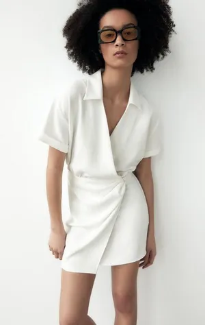 ZARA SHORT DRESS thumbnail 5
