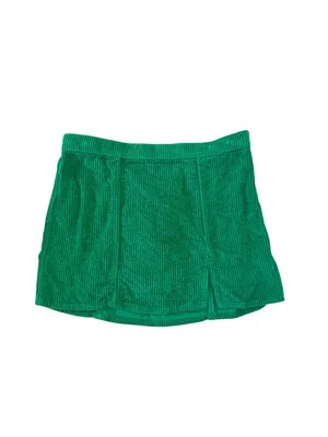 AERIE Women's Green Corduroy Pull On Skirt Size XS thumbnail 5