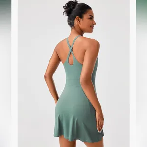 NWT PERSIT Green Tennis Dress Size Large thumbnail 3