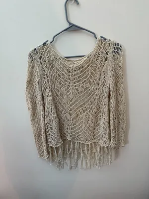 Xhilaration Beach Boho Swim Coverup thumbnail 2