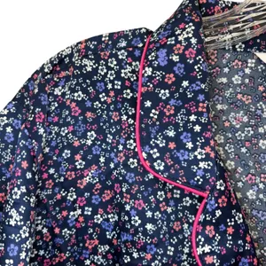 Charter Club Women's Satin Floral Set Long Sleeve‎ & Shorts Sleepwear XL/XXL thumbnail 7