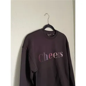 Ted Baker Cheers Embellished Sweatshirt Black Crewneck Pullover Top Size 0 thumbnail 3