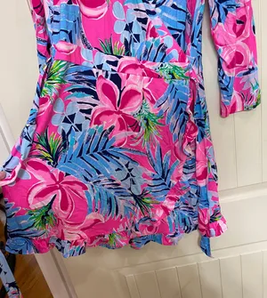 Lilly Pulitzer Wrap Romper thumbnail 3