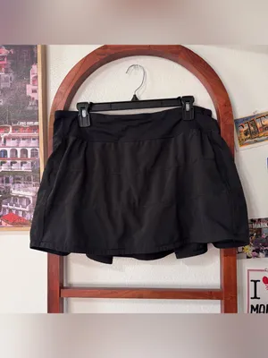 Lululemon Pace Rival Skirt Black thumbnail 3