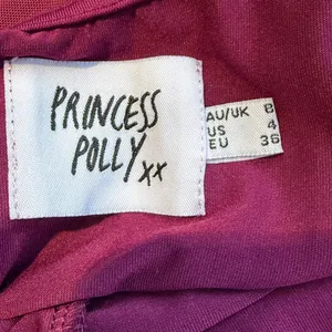 PRINCESS POLLY Low Back Mesh Trumpet Sleeve Mini Dress Size 4 / small thumbnail 9