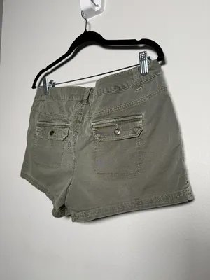 Y2K Grunge 2000s Green Cargo Short Shorts thumbnail 2
