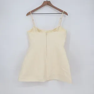 Showpo Carolina Mini Dress Off White Scoop Neck Panel Bodice Womens Size 8 thumbnail 11