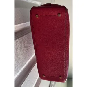 Kate Spade New York Red Leather Satchel Top Handle Crossbody Bag Medium thumbnail 6