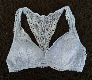 Victoria’s Secret Blue Lace Bralette Size XS thumbnail 1