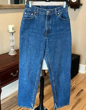 Levis 550 Relaxed Fit Tapered Leg Womens 10 Red Tab thumbnail 1