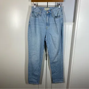Madewell The‎ Curvy Perfect Vintage Jean In Fitzgerald Wash Size 25 thumbnail 2
