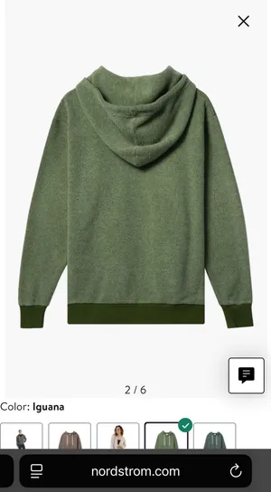 green unisex zip up thumbnail 2