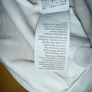 J.Crew Women's‎ Medium White Ruffle Cap Sleeve Round Neck T-Shirt Casual thumbnail 5
