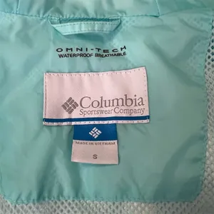 Columbia Women's Blue Waterproof Rain Jacket Size S Casual Long Sleeve thumbnail 6