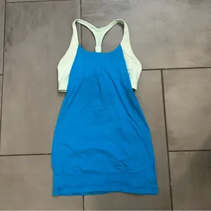 Lululemon Practice Freely Tank in Beach Blanket Blue / Aquamarine thumbnail 3