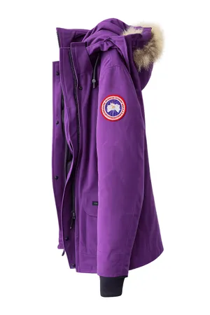 Canada Goose Women’s Purple Down Parka with Fur Trim Hood (XS/TP) thumbnail 2